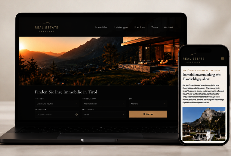 Beratung & Konzeption | Webdesign | TYPO3-Entwicklung | OpenImmo-Schnittstelle | SEO | Corporate Design | Social Media